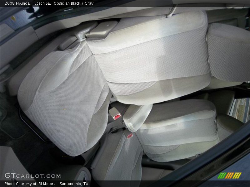 Obsidian Black / Gray 2008 Hyundai Tucson SE