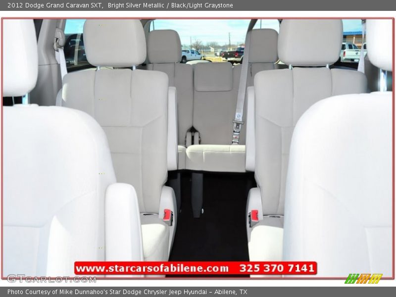 Bright Silver Metallic / Black/Light Graystone 2012 Dodge Grand Caravan SXT