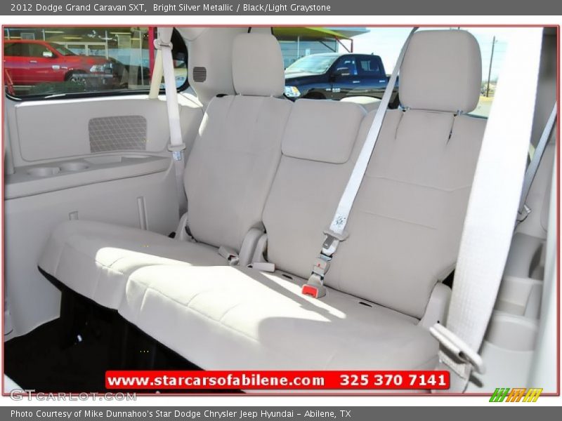 Bright Silver Metallic / Black/Light Graystone 2012 Dodge Grand Caravan SXT