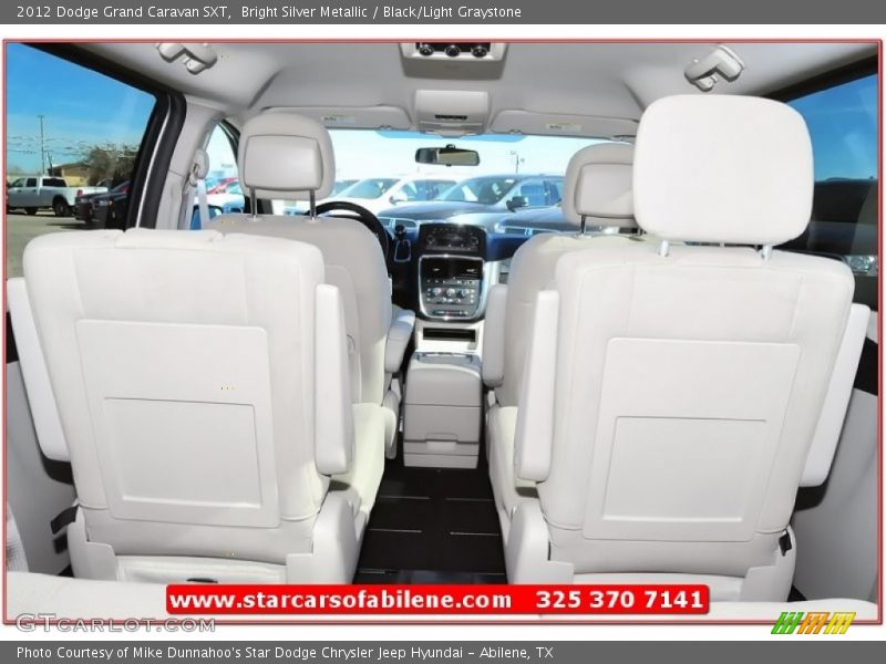 Bright Silver Metallic / Black/Light Graystone 2012 Dodge Grand Caravan SXT