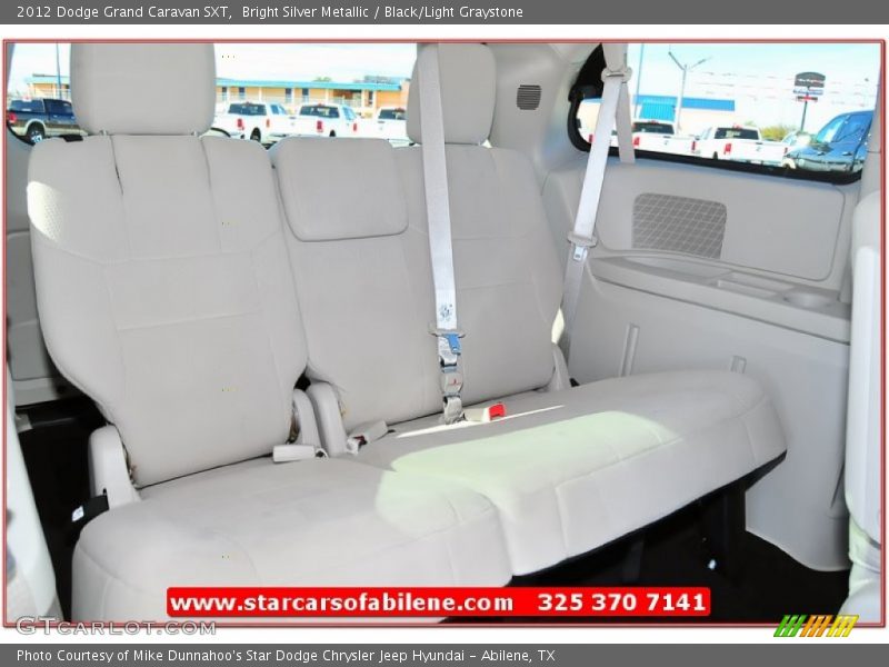 Bright Silver Metallic / Black/Light Graystone 2012 Dodge Grand Caravan SXT
