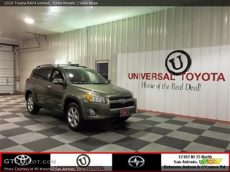 Pyrite Metallic / Sand Beige 2010 Toyota RAV4 Limited
