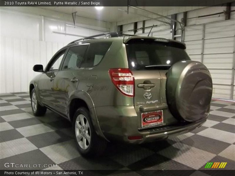 Pyrite Metallic / Sand Beige 2010 Toyota RAV4 Limited