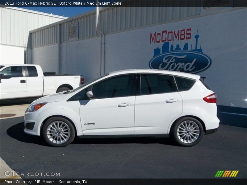 Oxford White / Medium Light Stone 2013 Ford C-Max Hybrid SE