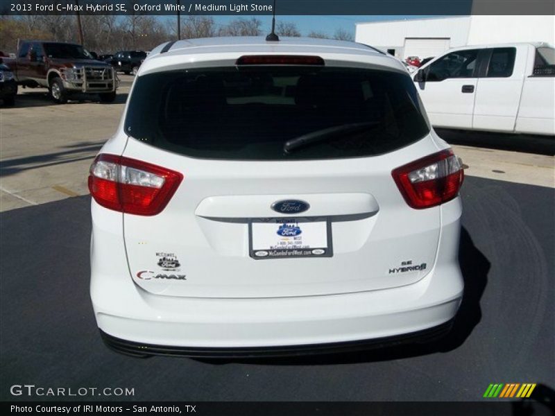 Oxford White / Medium Light Stone 2013 Ford C-Max Hybrid SE