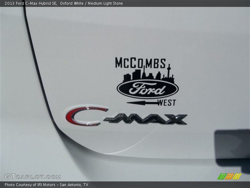Oxford White / Medium Light Stone 2013 Ford C-Max Hybrid SE