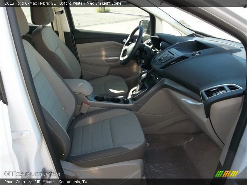 Oxford White / Medium Light Stone 2013 Ford C-Max Hybrid SE