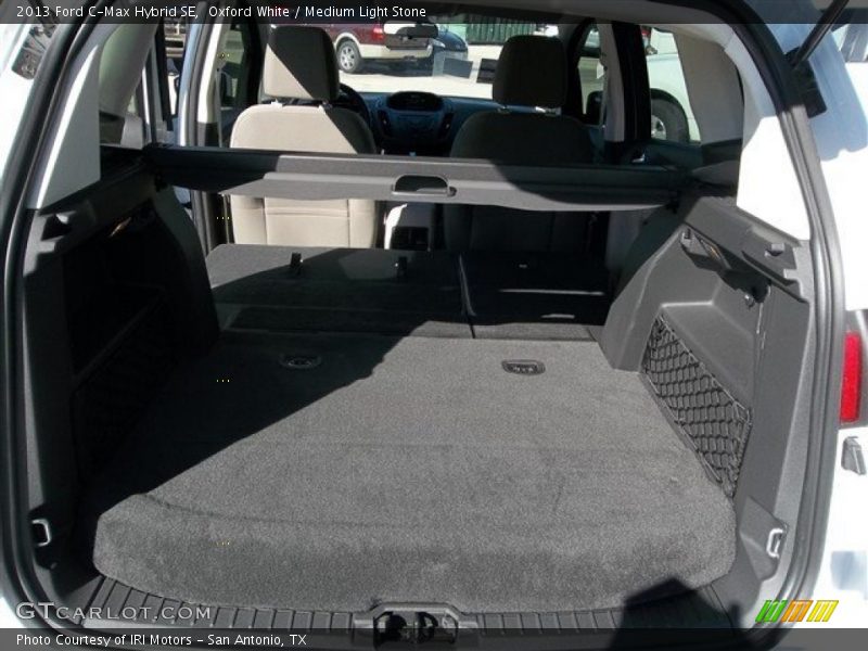 Oxford White / Medium Light Stone 2013 Ford C-Max Hybrid SE