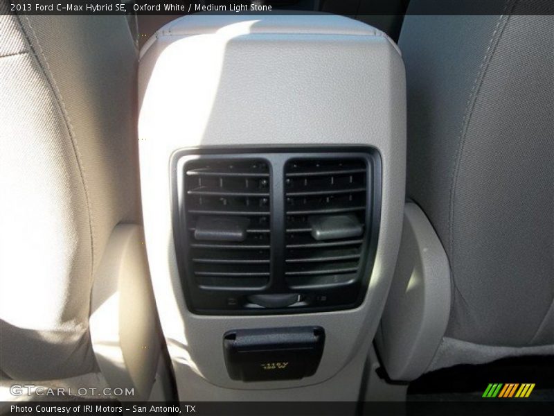 Oxford White / Medium Light Stone 2013 Ford C-Max Hybrid SE