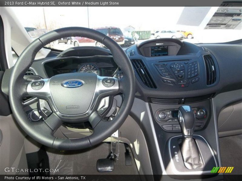 Oxford White / Medium Light Stone 2013 Ford C-Max Hybrid SE