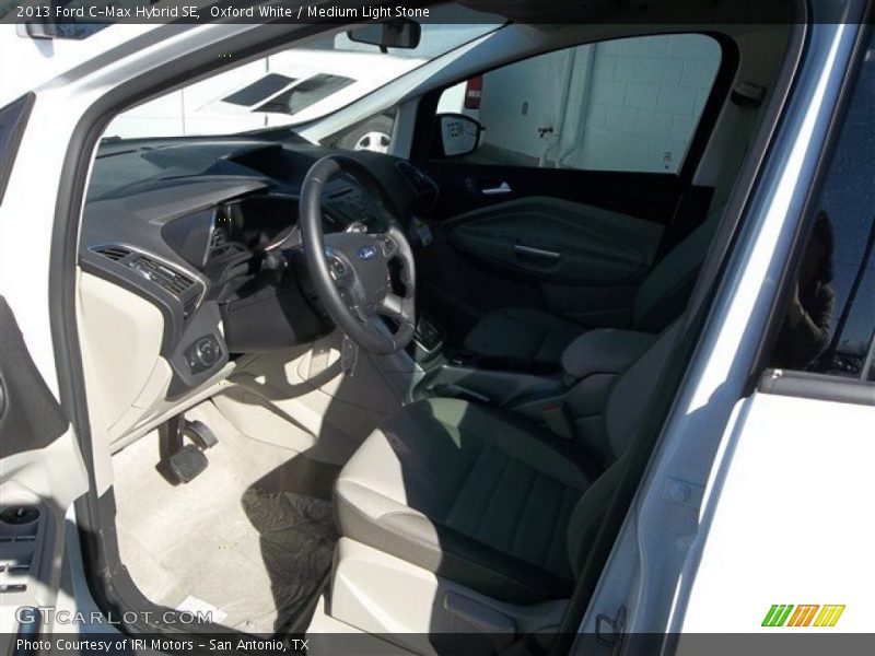 Oxford White / Medium Light Stone 2013 Ford C-Max Hybrid SE