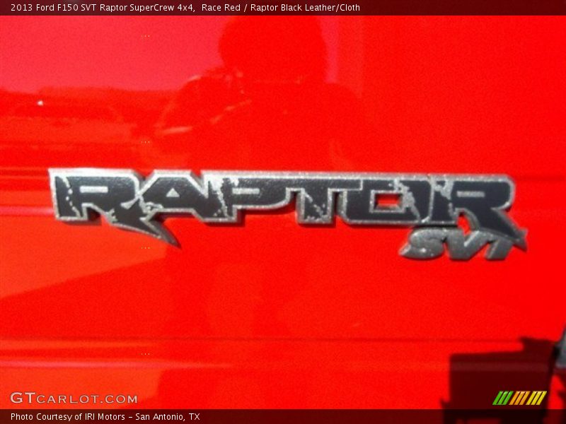 Race Red / Raptor Black Leather/Cloth 2013 Ford F150 SVT Raptor SuperCrew 4x4