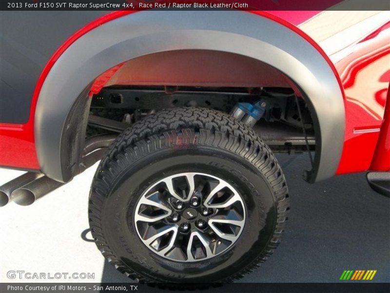 Race Red / Raptor Black Leather/Cloth 2013 Ford F150 SVT Raptor SuperCrew 4x4