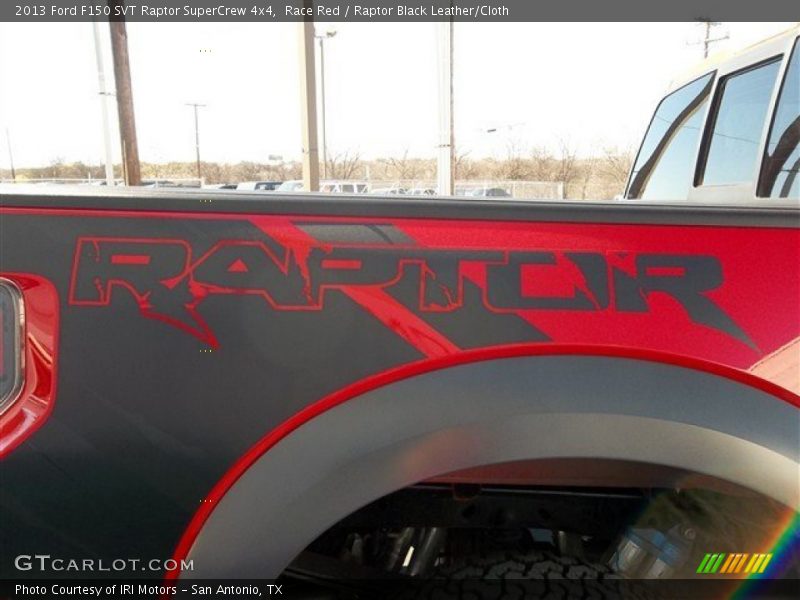 Race Red / Raptor Black Leather/Cloth 2013 Ford F150 SVT Raptor SuperCrew 4x4