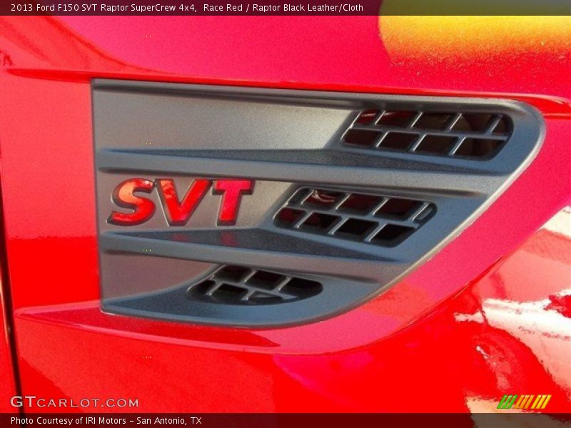 Race Red / Raptor Black Leather/Cloth 2013 Ford F150 SVT Raptor SuperCrew 4x4