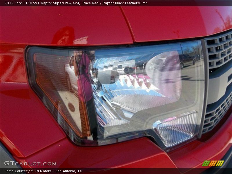 Race Red / Raptor Black Leather/Cloth 2013 Ford F150 SVT Raptor SuperCrew 4x4