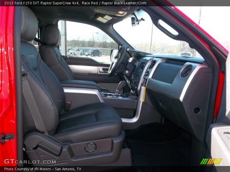 Race Red / Raptor Black Leather/Cloth 2013 Ford F150 SVT Raptor SuperCrew 4x4