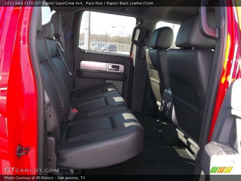 Race Red / Raptor Black Leather/Cloth 2013 Ford F150 SVT Raptor SuperCrew 4x4