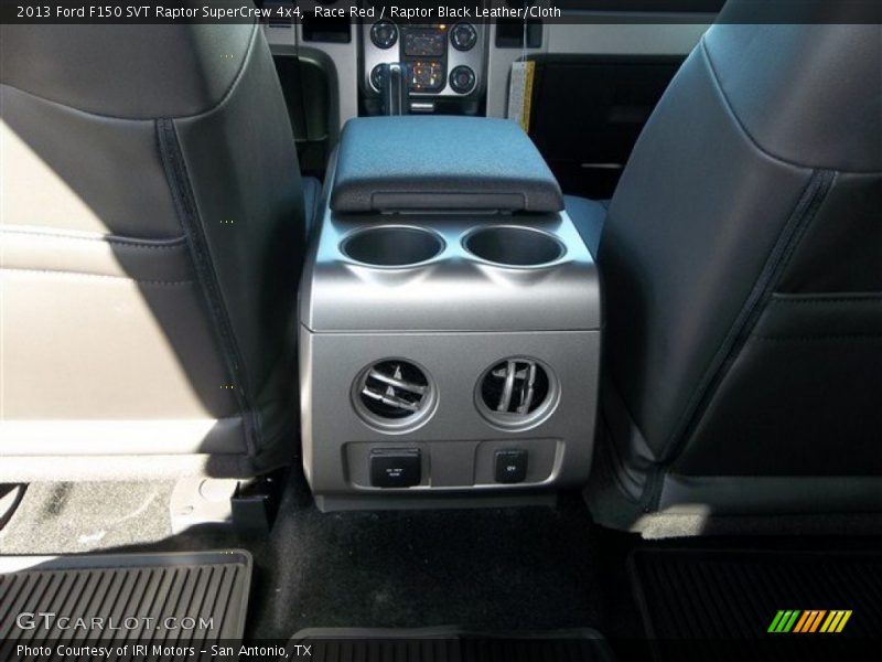 Race Red / Raptor Black Leather/Cloth 2013 Ford F150 SVT Raptor SuperCrew 4x4