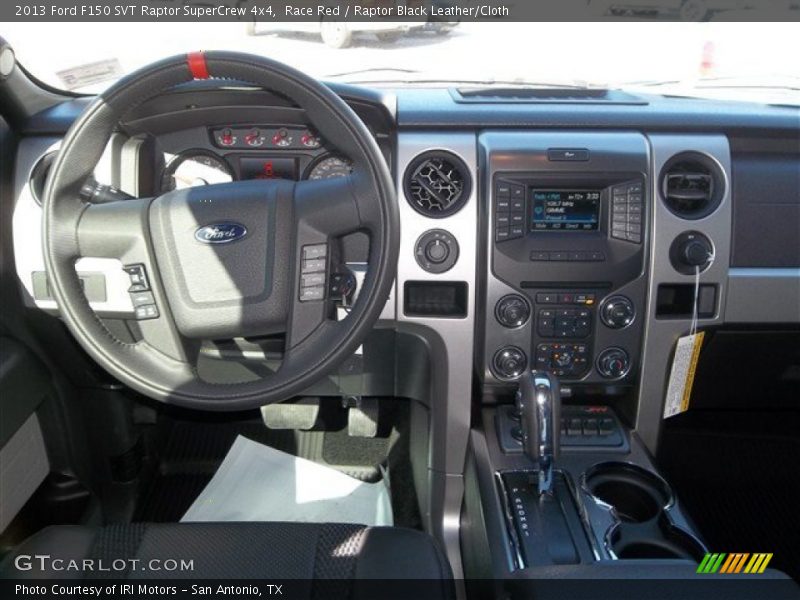Race Red / Raptor Black Leather/Cloth 2013 Ford F150 SVT Raptor SuperCrew 4x4
