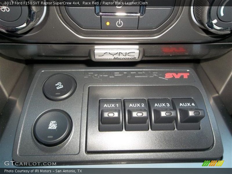 Race Red / Raptor Black Leather/Cloth 2013 Ford F150 SVT Raptor SuperCrew 4x4
