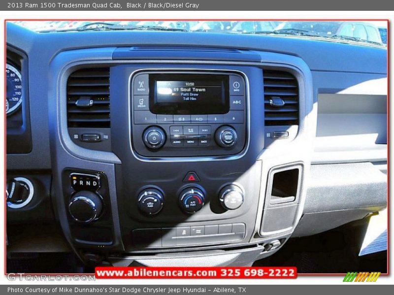 Black / Black/Diesel Gray 2013 Ram 1500 Tradesman Quad Cab