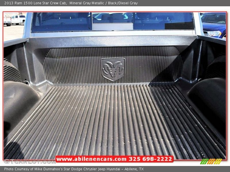 Mineral Gray Metallic / Black/Diesel Gray 2013 Ram 1500 Lone Star Crew Cab