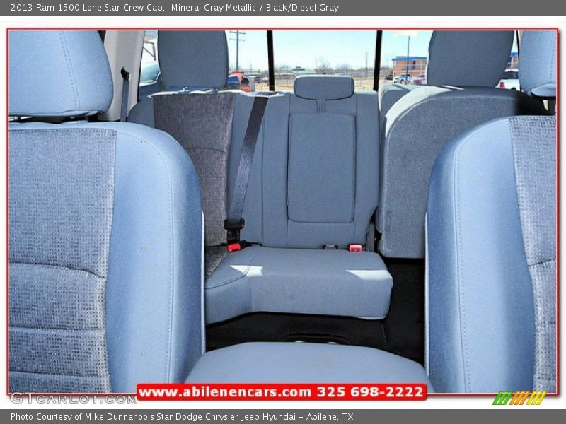 Mineral Gray Metallic / Black/Diesel Gray 2013 Ram 1500 Lone Star Crew Cab
