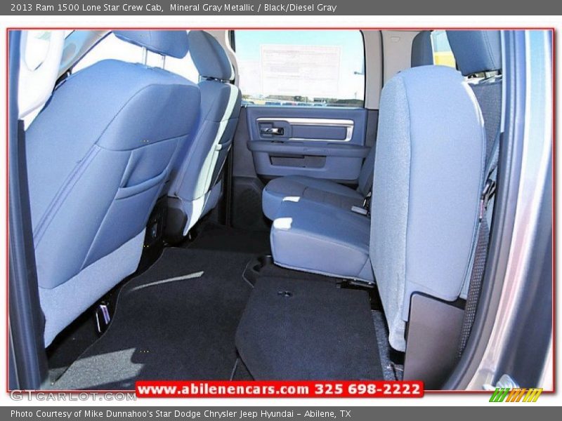 Mineral Gray Metallic / Black/Diesel Gray 2013 Ram 1500 Lone Star Crew Cab