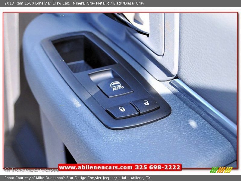Mineral Gray Metallic / Black/Diesel Gray 2013 Ram 1500 Lone Star Crew Cab