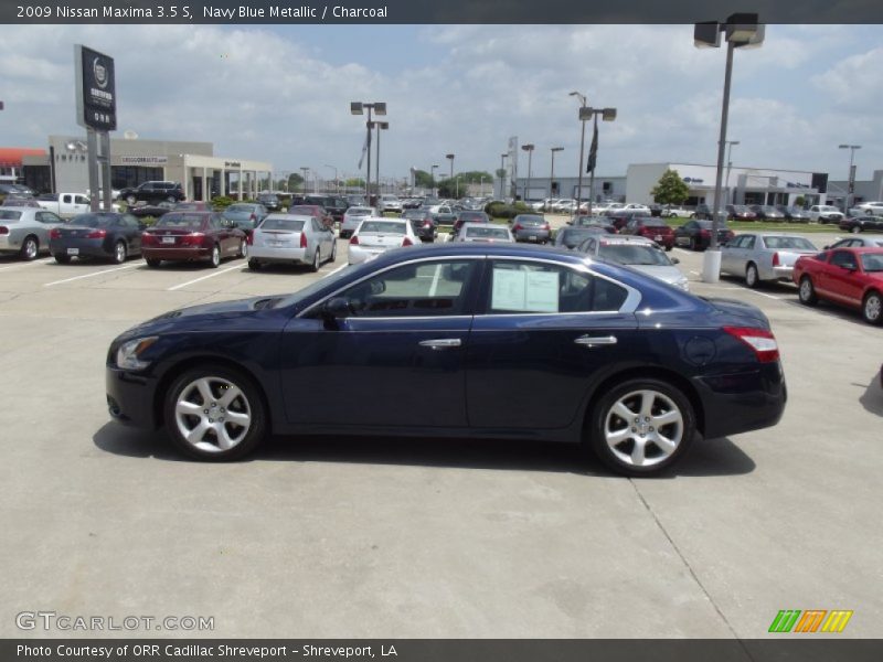 Navy Blue Metallic / Charcoal 2009 Nissan Maxima 3.5 S