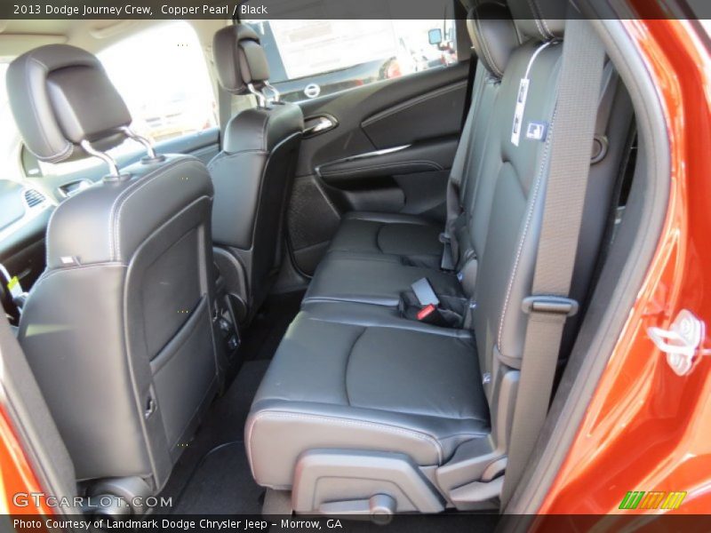 Copper Pearl / Black 2013 Dodge Journey Crew