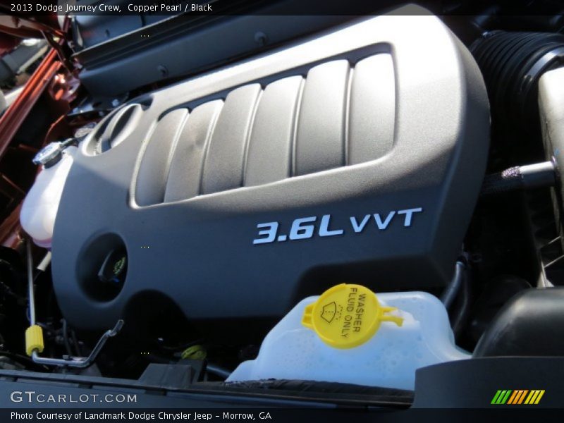 Copper Pearl / Black 2013 Dodge Journey Crew