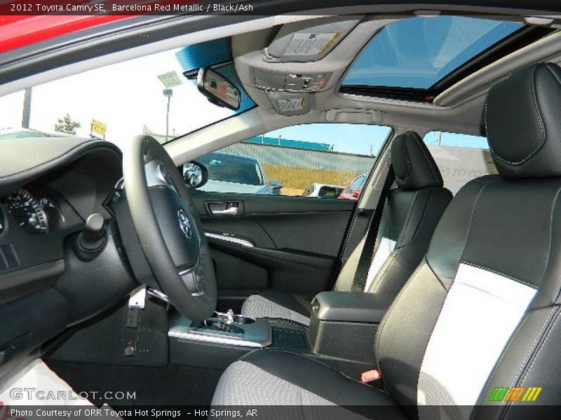 Barcelona Red Metallic / Black/Ash 2012 Toyota Camry SE