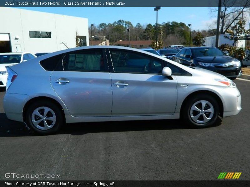 Classic Silver Metallic / Misty Gray 2013 Toyota Prius Two Hybrid
