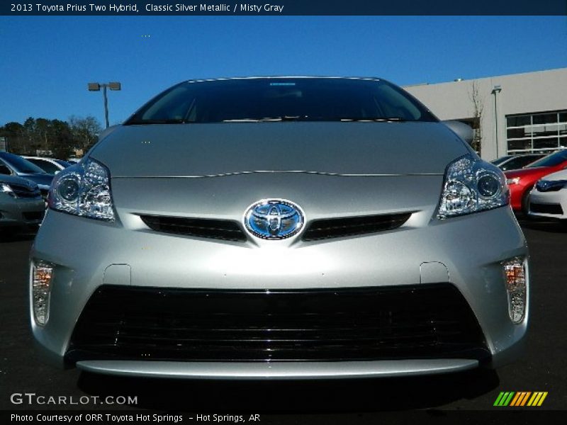 Classic Silver Metallic / Misty Gray 2013 Toyota Prius Two Hybrid