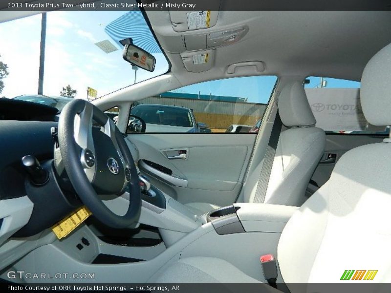 Classic Silver Metallic / Misty Gray 2013 Toyota Prius Two Hybrid