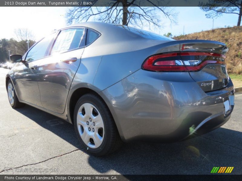 Tungsten Metallic / Black 2013 Dodge Dart Aero