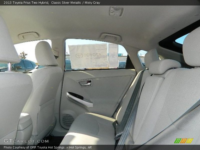 Classic Silver Metallic / Misty Gray 2013 Toyota Prius Two Hybrid