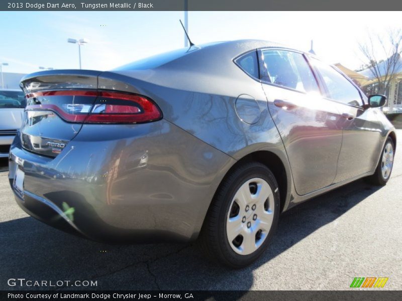Tungsten Metallic / Black 2013 Dodge Dart Aero