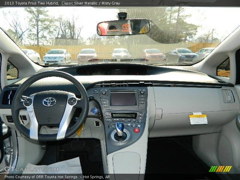 Classic Silver Metallic / Misty Gray 2013 Toyota Prius Two Hybrid