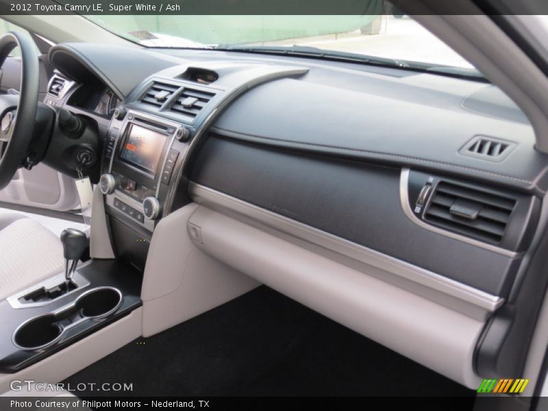 Super White / Ash 2012 Toyota Camry LE