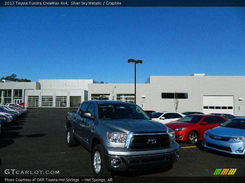 Silver Sky Metallic / Graphite 2013 Toyota Tundra CrewMax 4x4