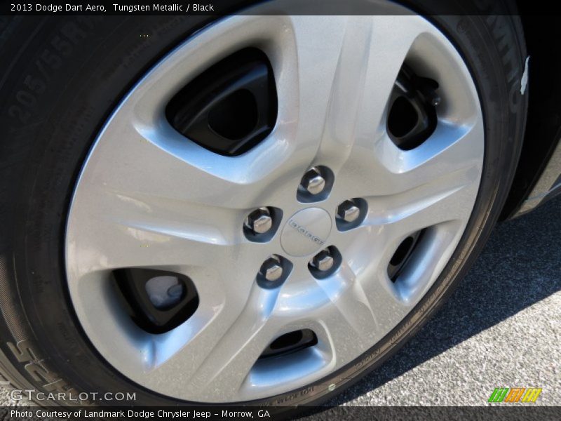 Tungsten Metallic / Black 2013 Dodge Dart Aero