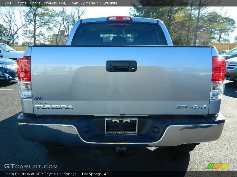 Silver Sky Metallic / Graphite 2013 Toyota Tundra CrewMax 4x4