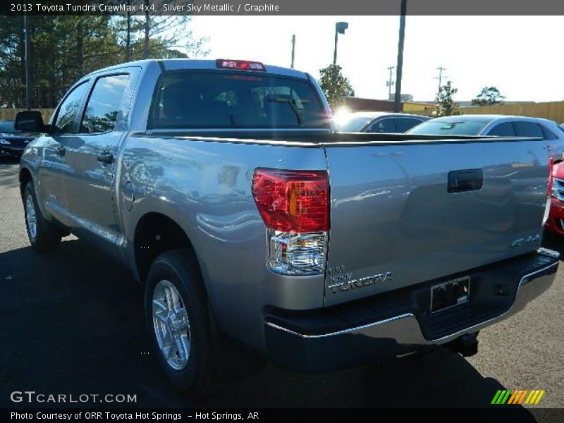 Silver Sky Metallic / Graphite 2013 Toyota Tundra CrewMax 4x4