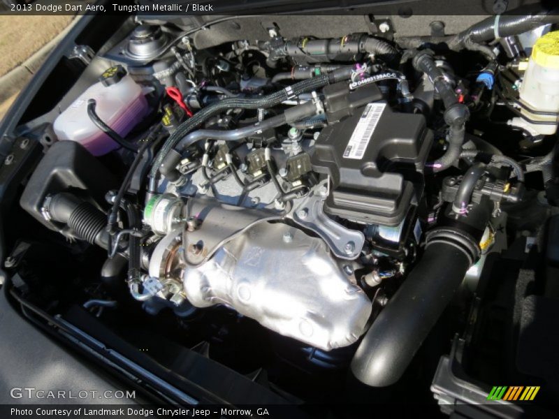 Tungsten Metallic / Black 2013 Dodge Dart Aero