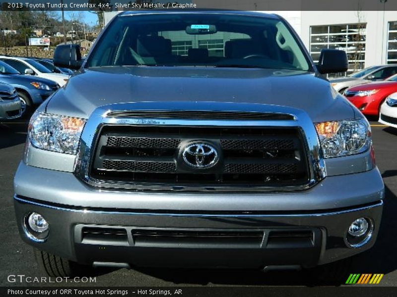 Silver Sky Metallic / Graphite 2013 Toyota Tundra CrewMax 4x4