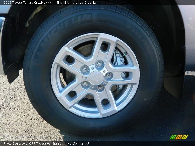 Silver Sky Metallic / Graphite 2013 Toyota Tundra CrewMax 4x4