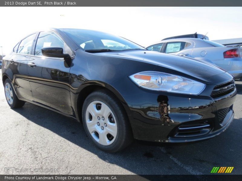 Pitch Black / Black 2013 Dodge Dart SE